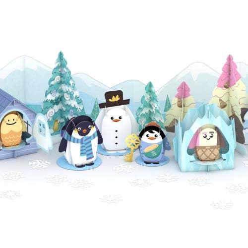 Advent Calendar: Pancake the Penguin's Christmas Adventure for wholesale by Lovepop Cards