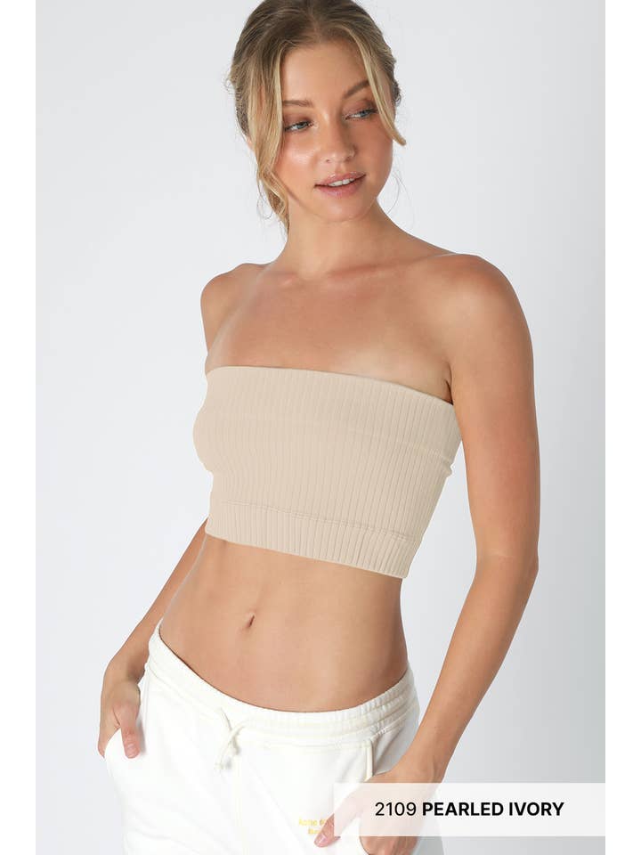 NIKIBIKI - Wholesale Bustier - Women's - NS8213 - Wide Ribbed Tube Top12
