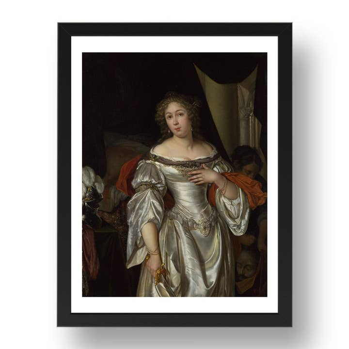 Eglon Hendrik van der Neer: Judith, Poster in 17x13" (A3) Lijst voor wholesale door PERIOD PRINTS