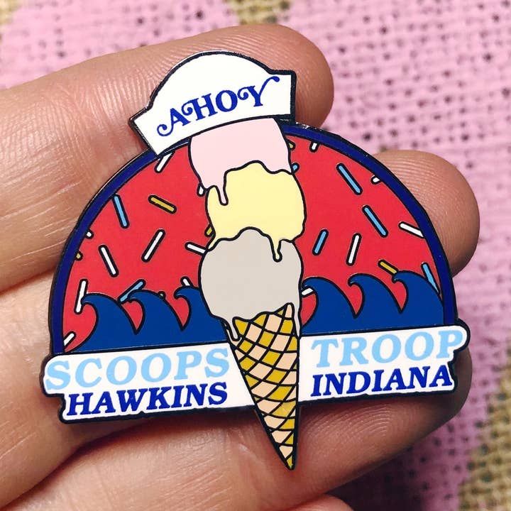 Scoops Troop Pin Esmalte por atacado de The Foxy Hipster