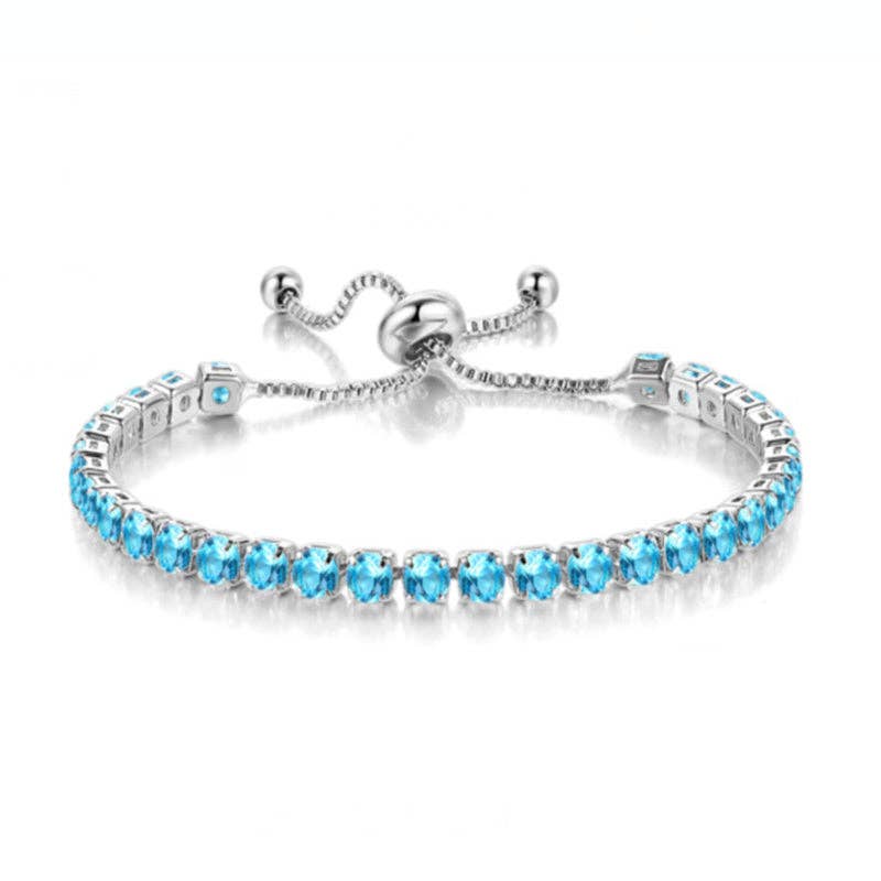 Perimade & Co. LLC - Wholesale Tennis Bracelet - Birthstone Wedding Tennis Bracelet in Solid Copper3