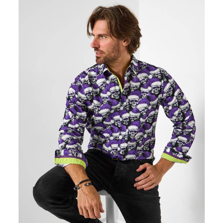 Chemise Santa Skull pour la vente par Joe Browns