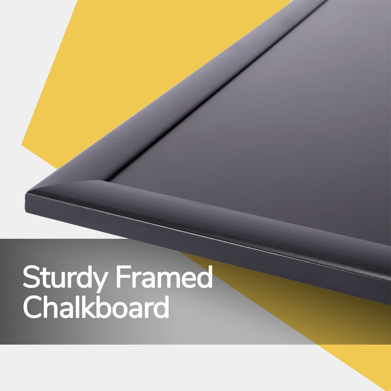 Homegrown Garden - Wholesale Chalkboard - 36x48 Magnetic Chalkboard - Black Frame2