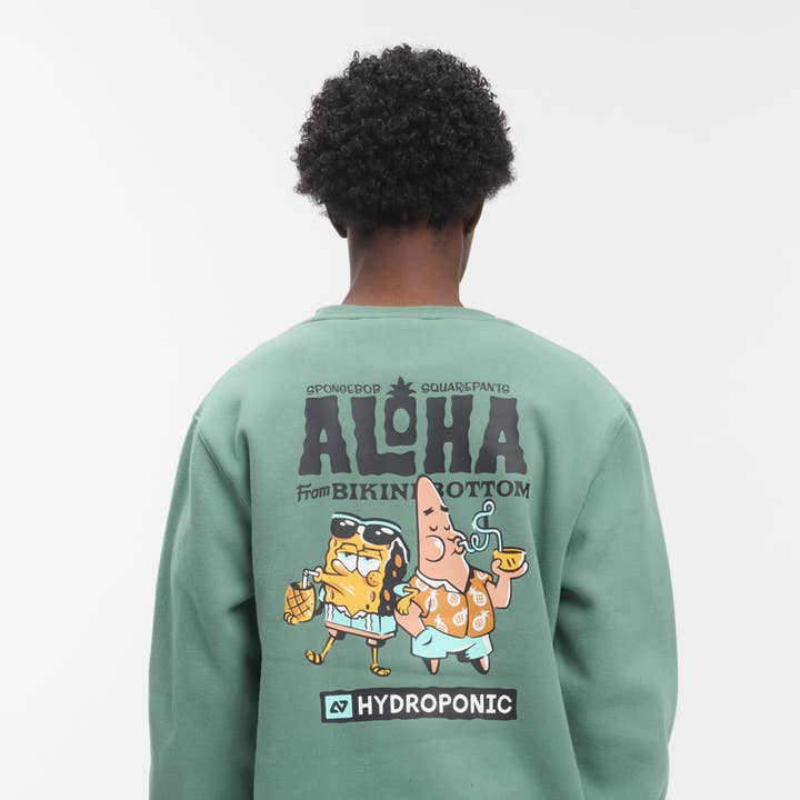 Hydroponic - Wholesale Graphic Sweatshirt - Unisex - SB Duo CW YTH 02 - Aqua1