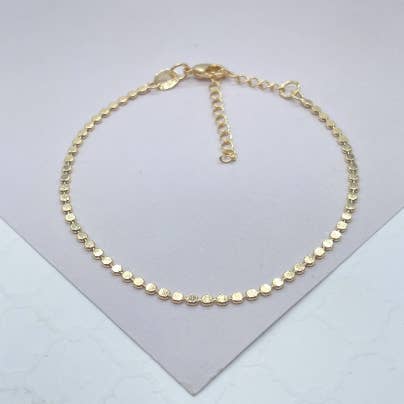 18k GF Flat Beaded Bracelet and other Purchase Wholesale my basics milch. Free Returns & Net 60 Terms on Faire trending on Faire.