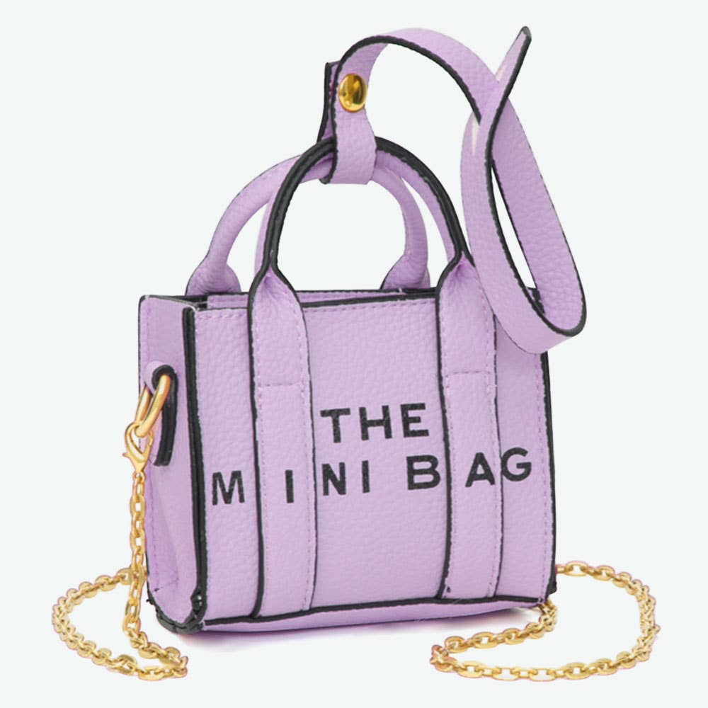 Sensibling Corp. - Wholesale Crossbodytas - Dames - DE MINI TAS Boodschap Puntige Imitatie Leren Tas Hanger / Mini Tas / Schoudertas3