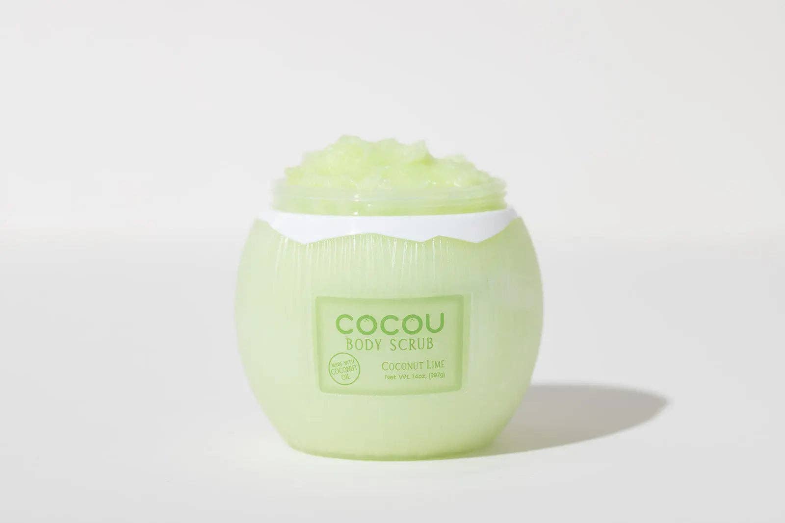 COCOU - Wholesale Body Scrub/Exfoliant - Coconut Lime Body Scrub 14oz3