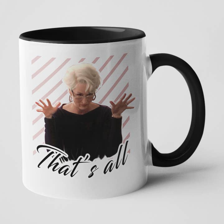 Tasse à café - Miranda Sacerdotly, le diable porte Prada pour la vente par Calm Down Caren