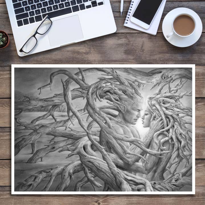 'Until the Last' art print for wholesale by Fiona Francois Art