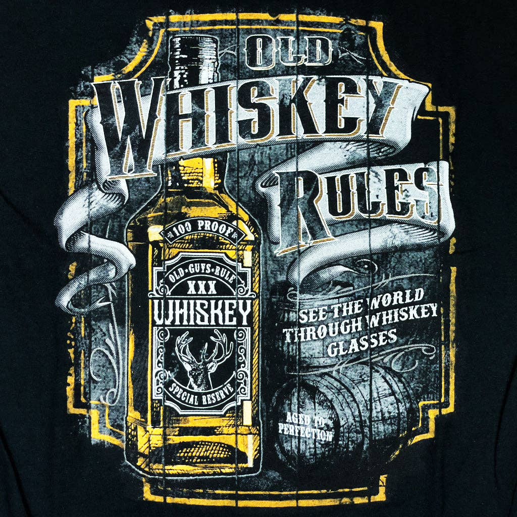 Black Old Whiskey Rules for wholesale on Faire2