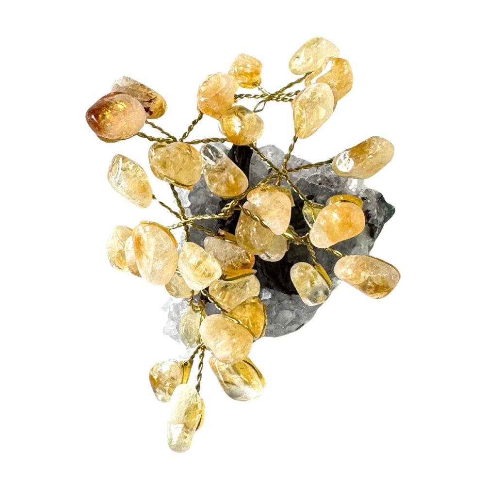 Earths Elements Wholesale - Wholesale Decorative Tabletop Object - Feng Shui Money Tree - Citrine3