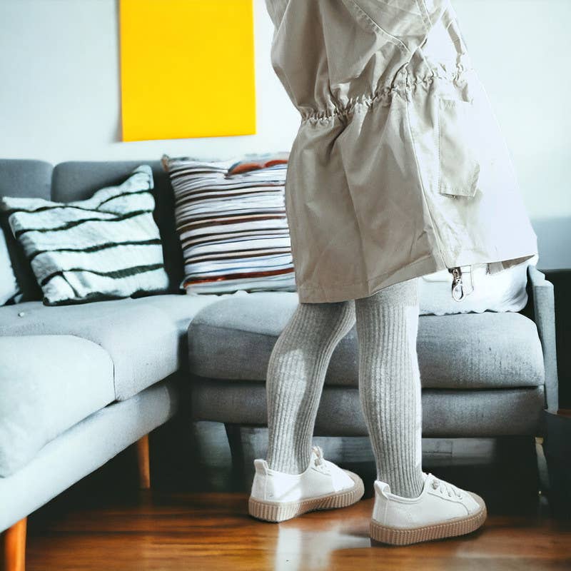 Annie & Charles - Vente Chaussettes – enfant - Collants côtelés Annie & Charles® en coton doux2