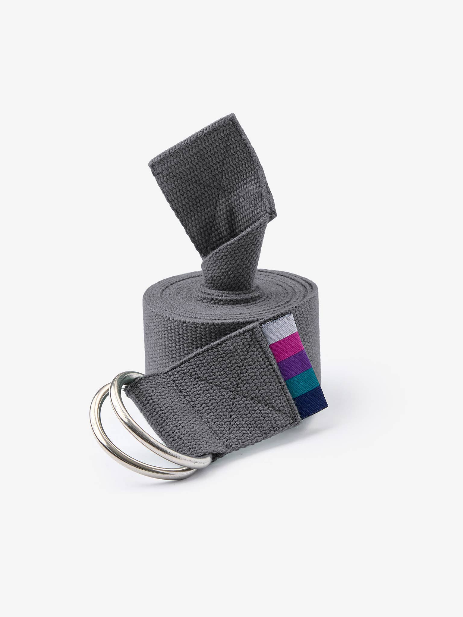 Yogamatters - Vente Sangle et élastique de yoga - Ceinture de yoga à anneau en D en coton biologique Yogamatters3