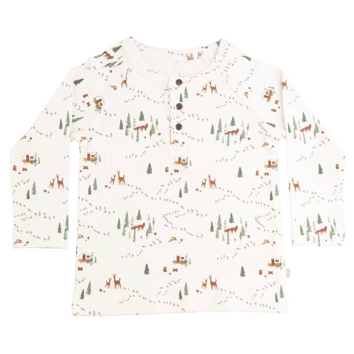 Finn + Emma - Wholesale T-Shirt - Kids - Henley - Into the Woods1