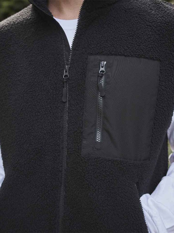 Ravine - Gilet in pile Borg unisex per la vendita all'ingrosso da parte di Pierre Francis