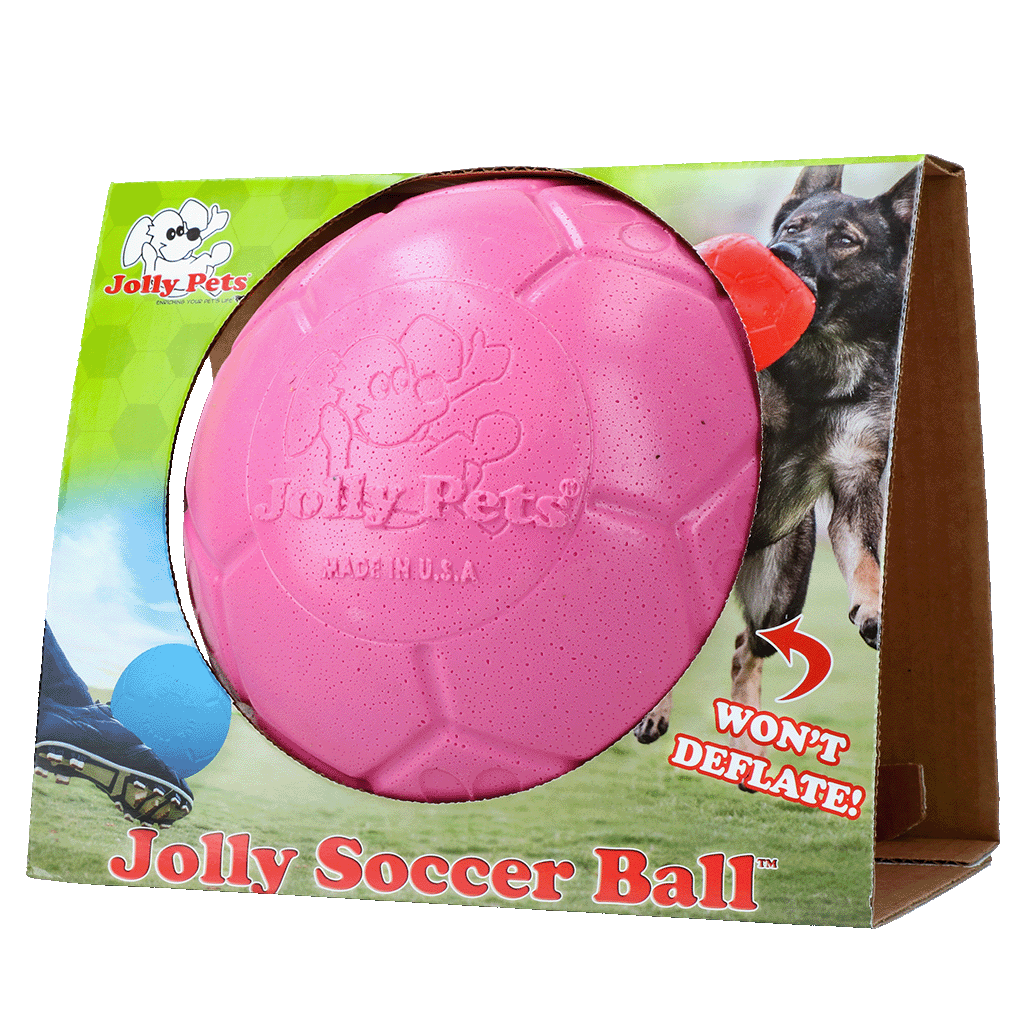 Jolly Soccer Ball 20cm Pink for wholesale on Faire0