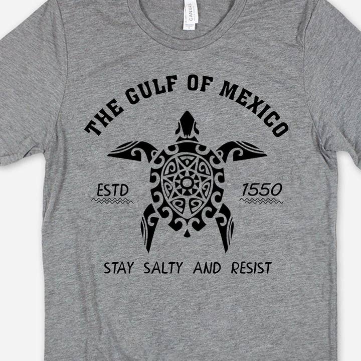 Gulf Of Mexico - Stay Salty Resist Graphic T-Shirt for wholesale by House Of Rodan