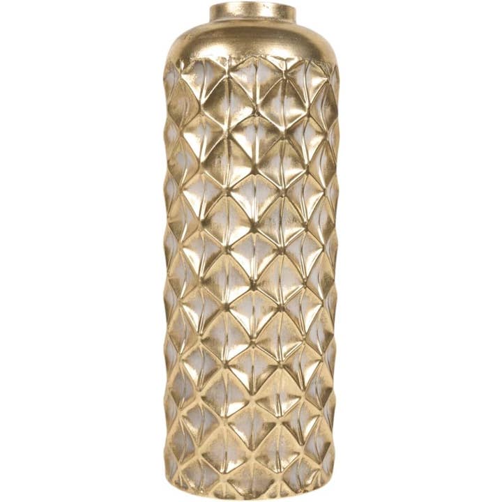 Multicolor Metal Vase Pampas Grass Floral Jug Rustic 54x20Cm for wholesale by DEENZ