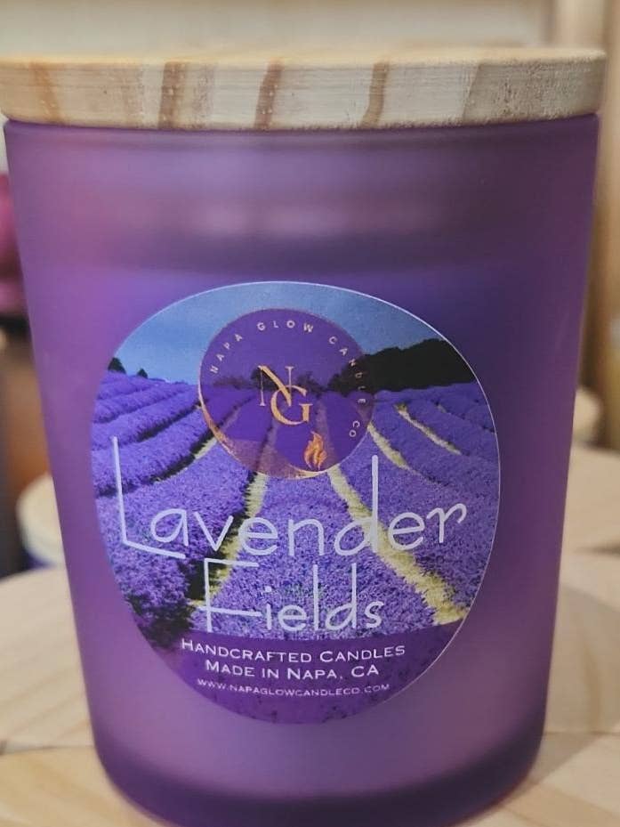 Lavender Fields Forever for wholesale by Napa Glow Candle Company