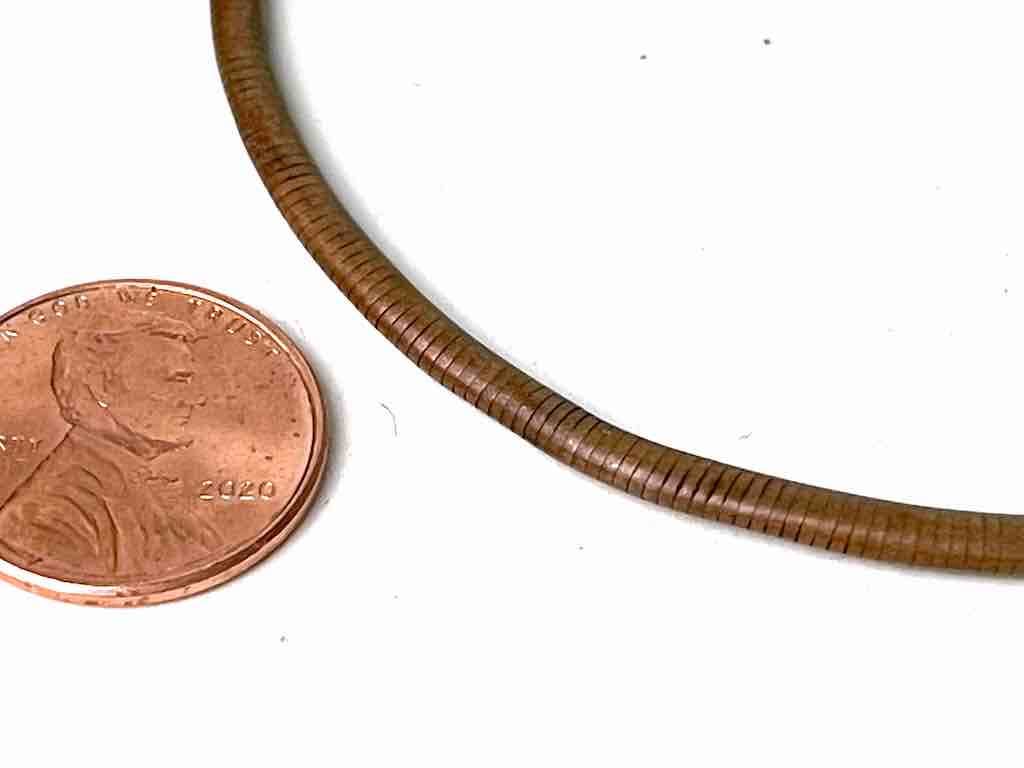 The Niger Bend - Wholesale Bangle Bracelet - Vintage thin rounded copper bracelet/anklet6