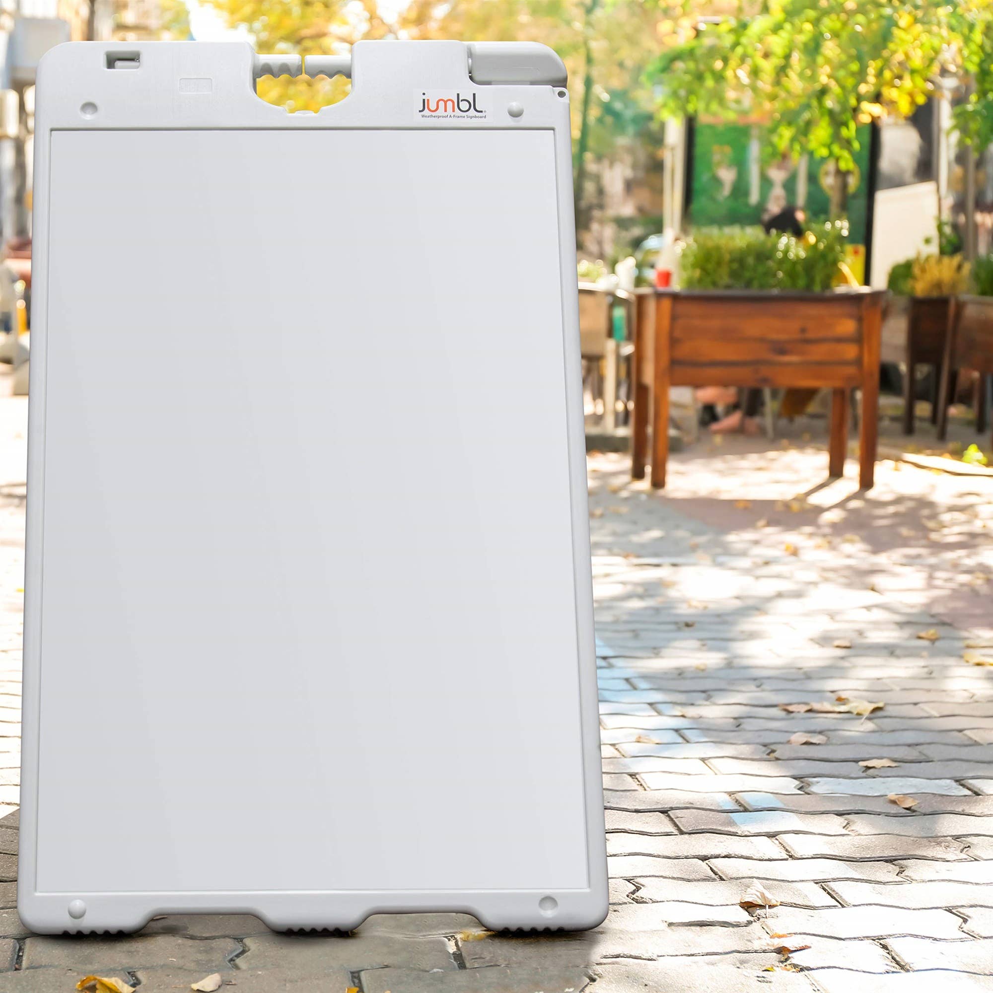 Jumbl - Wholesale Sign - A-Frame Outdoor Sandwich Signboard 28x22" with PVC Cover7