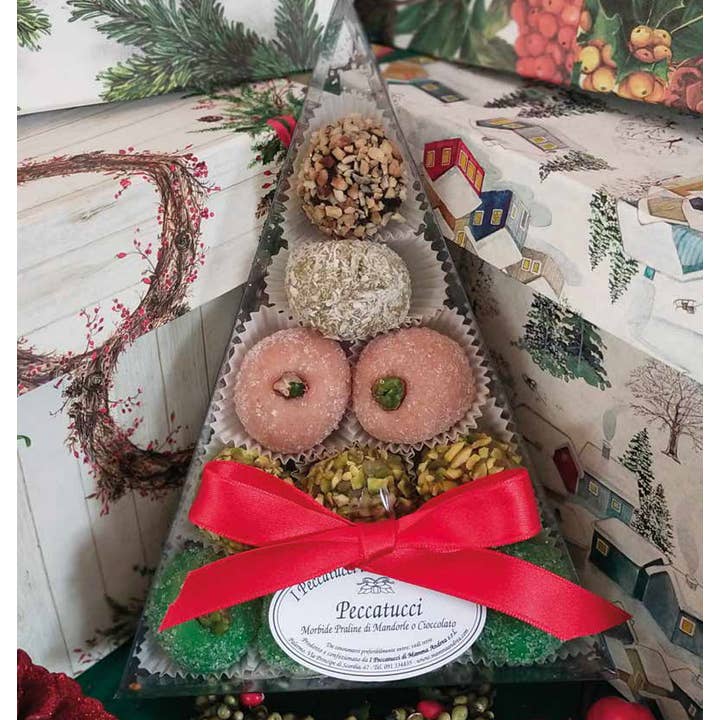 I Peccatucci di Mamma Andrea - Wholesale Chocolate Covered Sweets - Peccatucci - tree shaped box