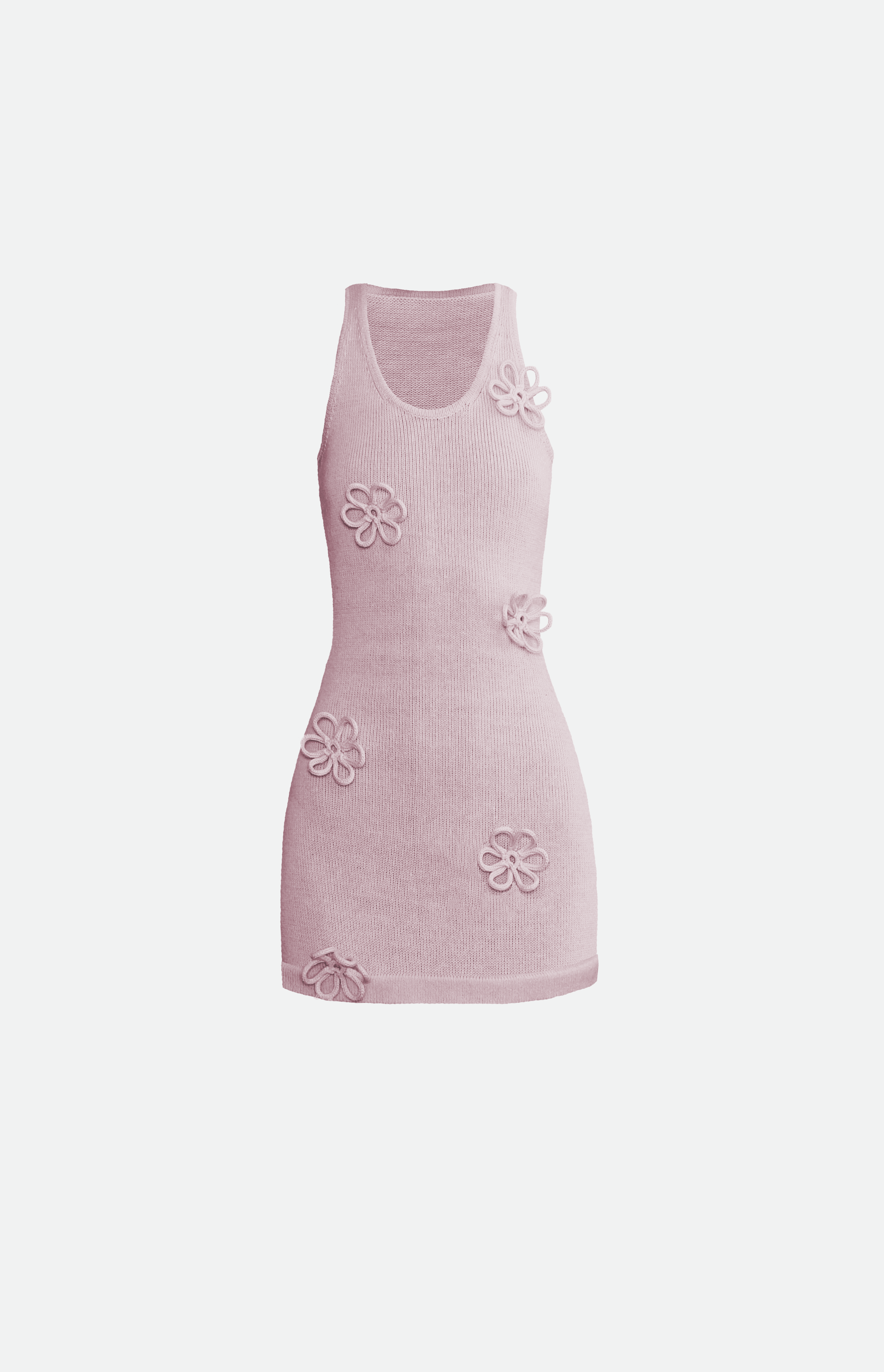 Studio Selles - Wholesale Dress - Women's - Flower mini scoop neck dress7