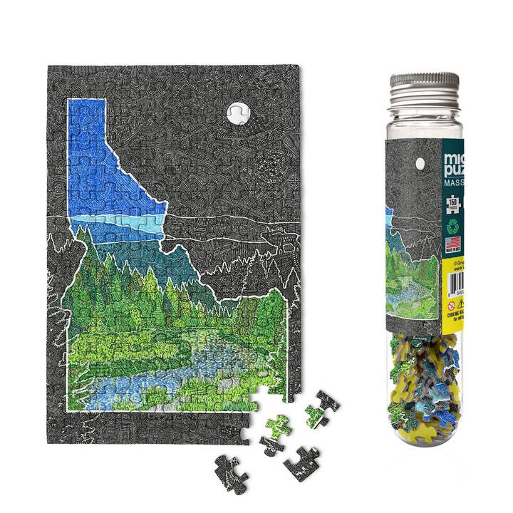 Micro Puzzle - Ideal Idaho for wholesale by Viz Art Ink