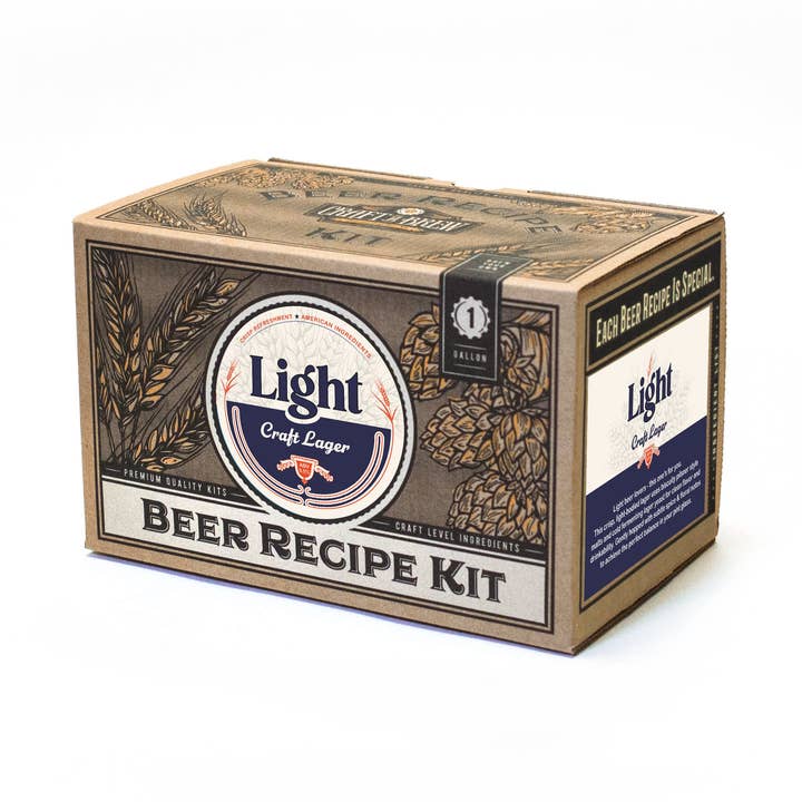 Light Craft Lager Beer Recipe Kit for wholesale by Craft a Brew