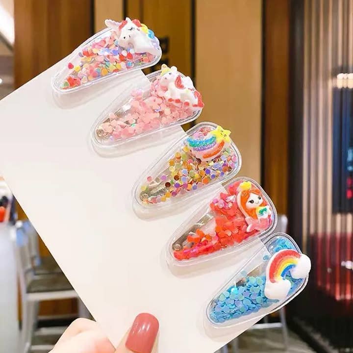 JSBlueRidge Toys – wholesale Hair clip – Child – Mix Flower Hair Clips For Girls- Assorted