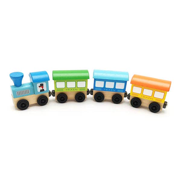 JUMI - Wholesale Wood Toy - Kids - Wooden Color Train0