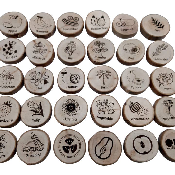 Natural Flora Alphabet Set for wholesale by Q Toys