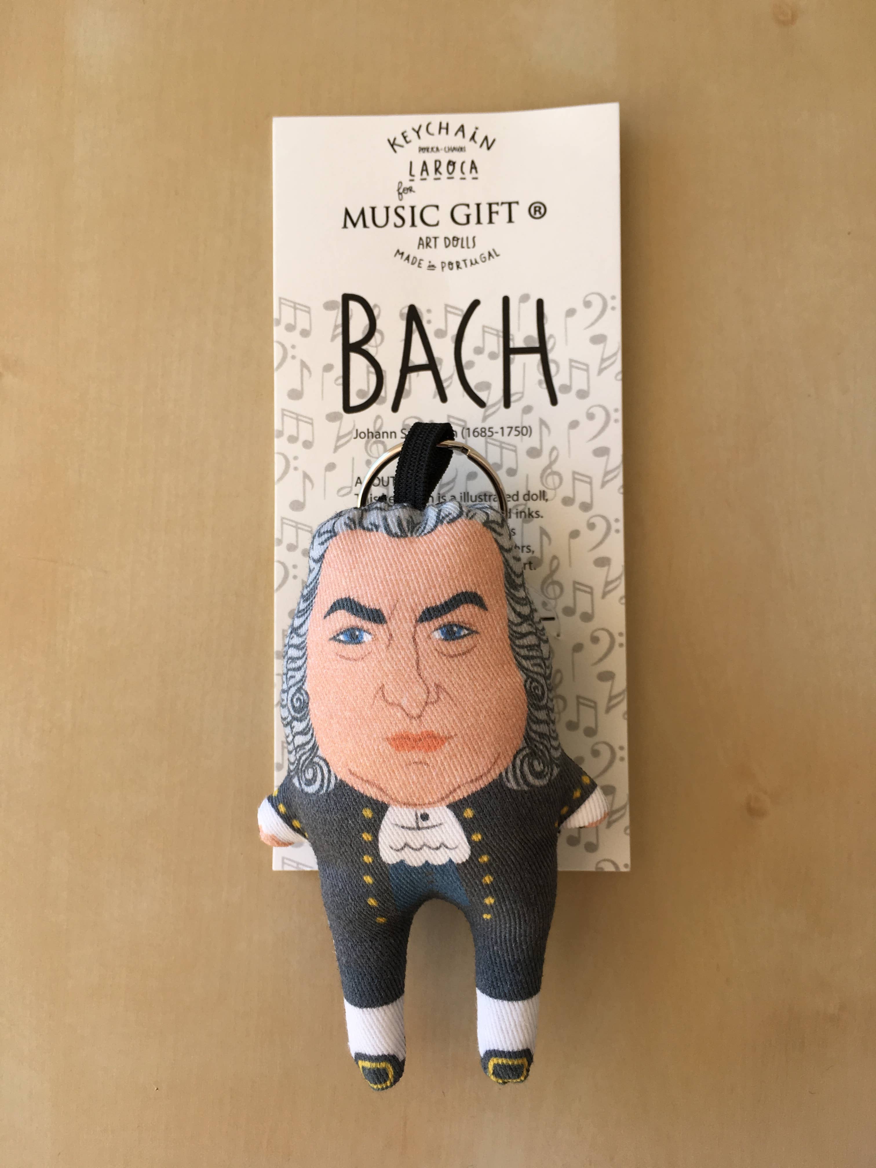 MUSIC GIFT - Wholesale Keychain - Unisex - Keychain | Bach, music4
