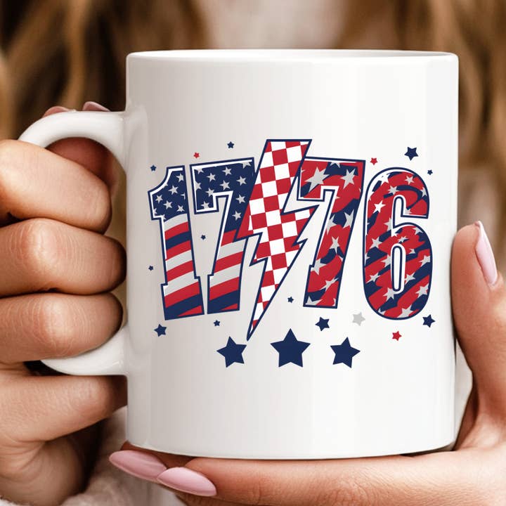 1776 4th Of July Mug for wholesale by Hello Gorgeous Mugs