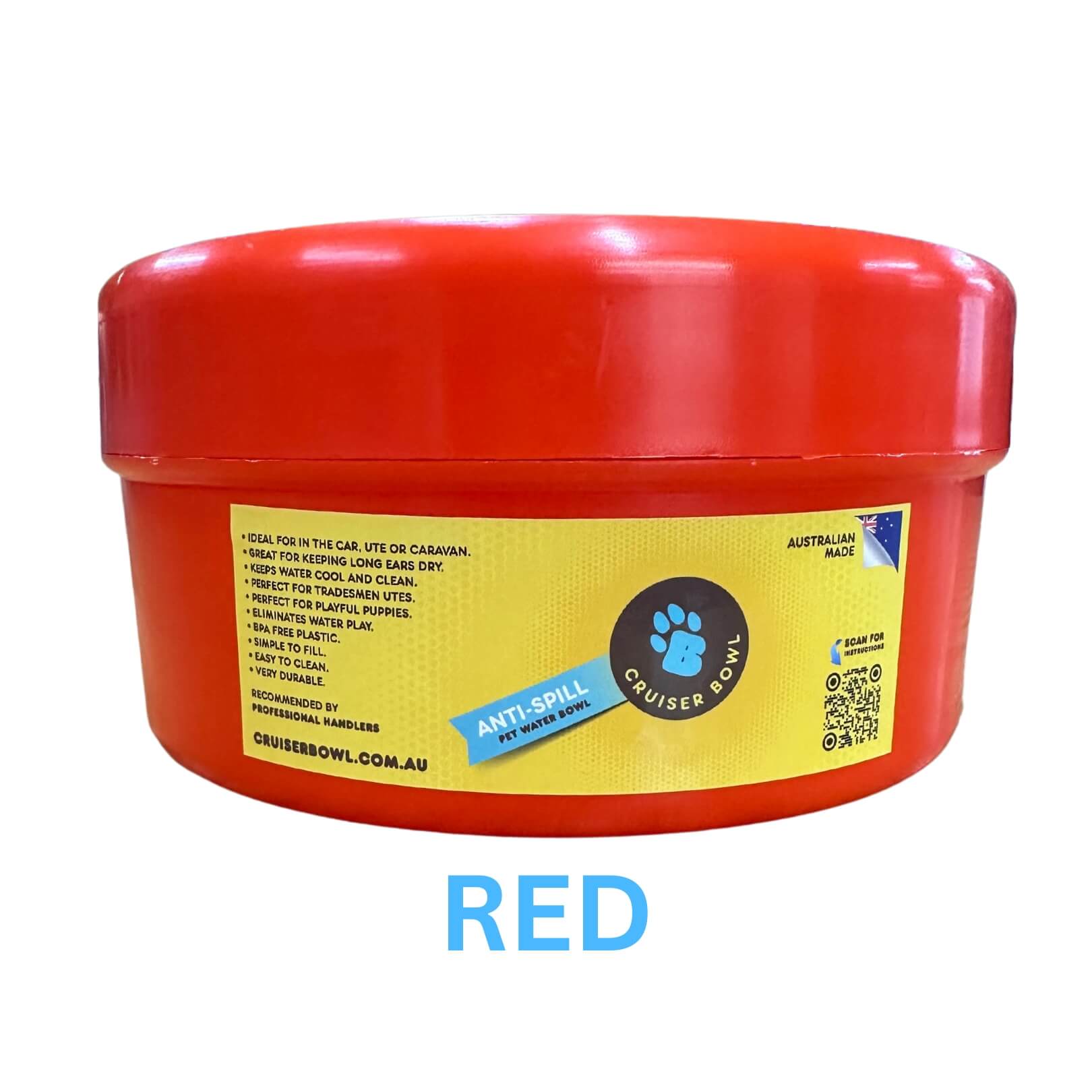 Rover Pet Products – Engroshandel Madskål - Kat/hund – K9 Cruiserbowl - Rund hundevandskål0