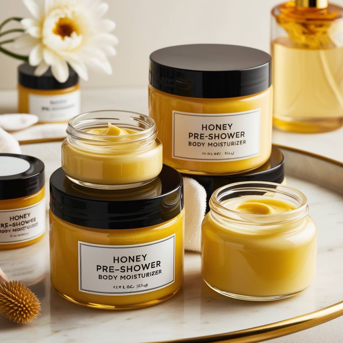 Beautique Goals – wholesale Body cream/lotion – Pre-Shower Honey Body Moisturizer1