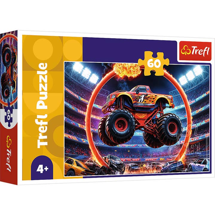 Trefl Kids Puzzle Monster Truck 60 pièces pour la vente par Trefl USA