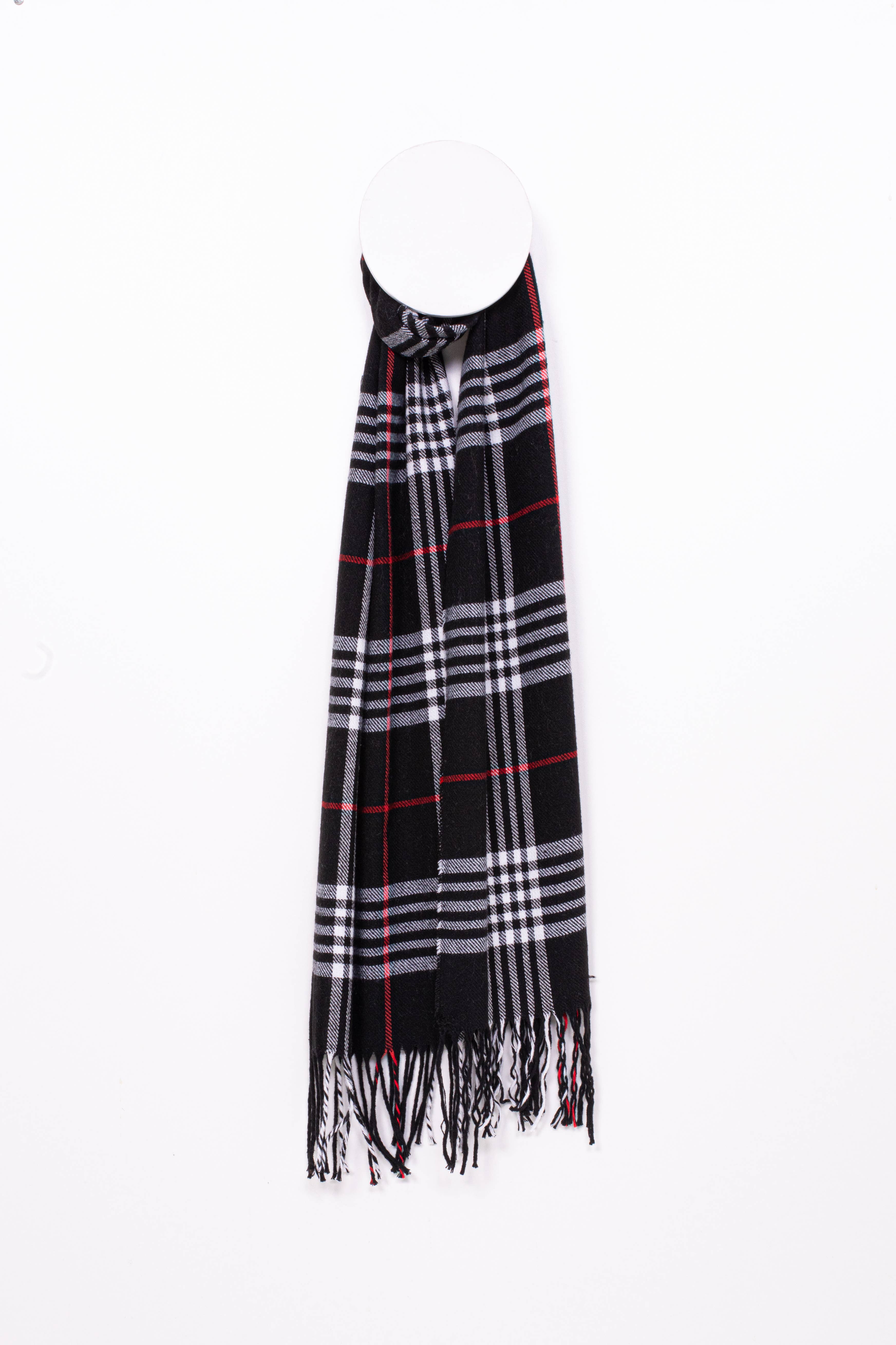 S.M.D - Vente Écharpe – femme - Écharpe à carreaux style Burberry1