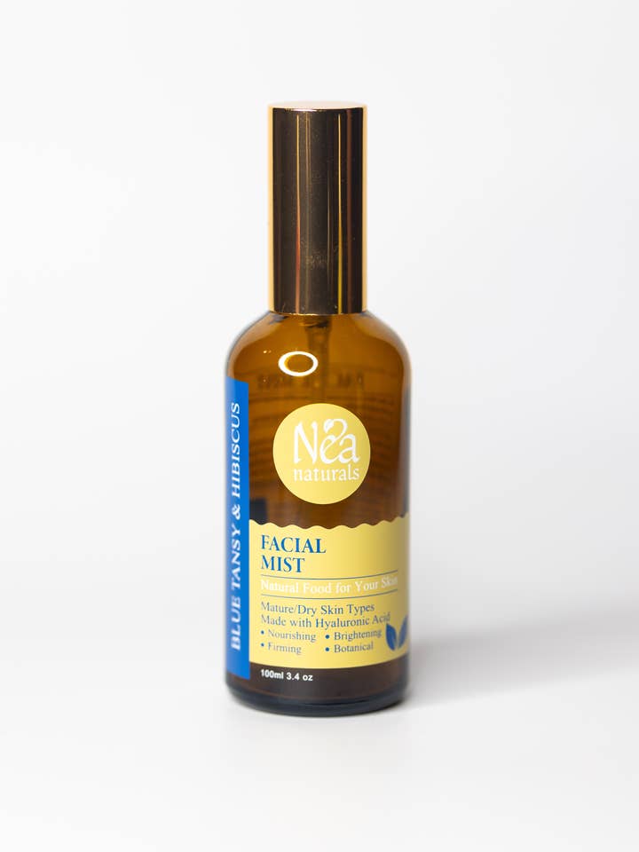 Blue Tansy & Hibiscus Anti-Aging Botanical Facial Mist for wholesale by Nea Naturals