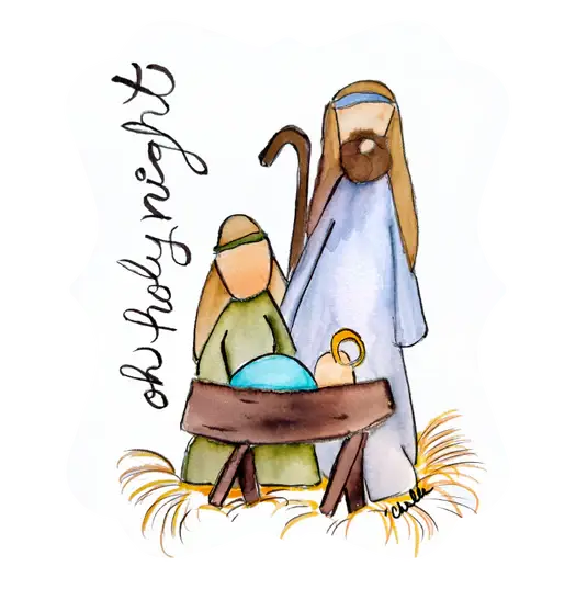 The Happy Butterfly - Wholesale Ornament - Christmas Ornament; Oh Holy Night2