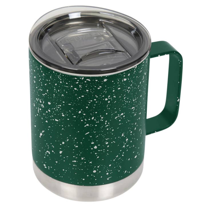 FIFTY/FIFTY - Wholesale Insulated Mug/Tumbler - 12 oz Double-Wall Vacuum Insulated Camp Mug with Slide Lid5
