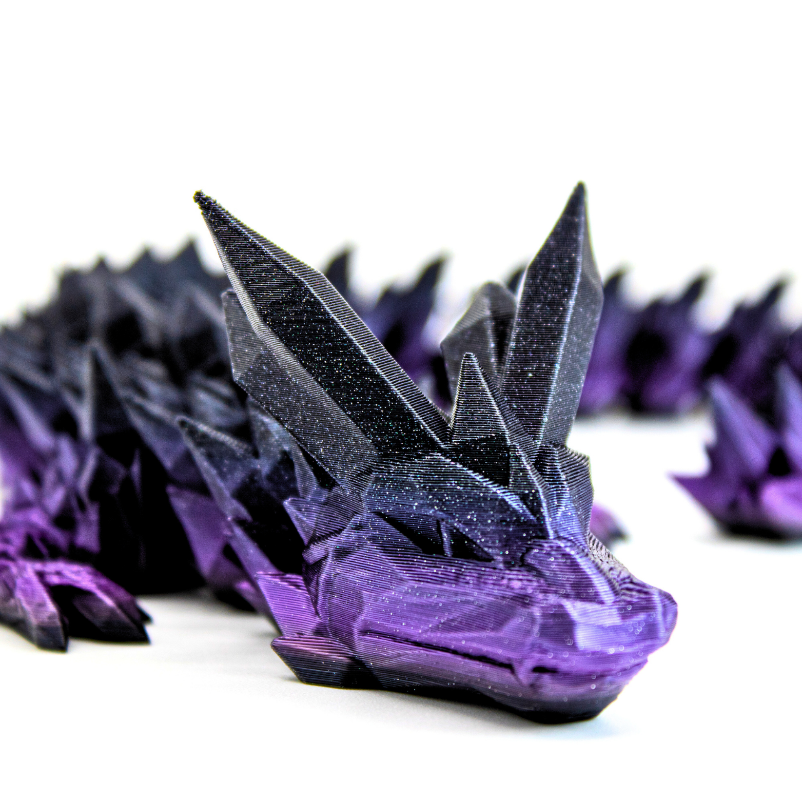 Dragon Fidgets - Wholesale Fidget Toy - Kids - 19IN Crystal Dragon Fidget Toy Decor, 3D Printed15