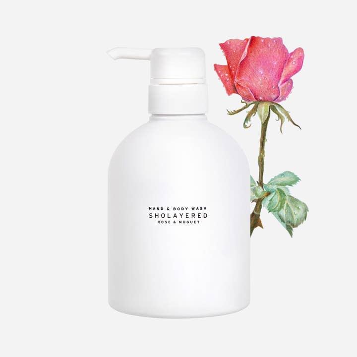 Normcore Fragrance - Wholesale Hand soap/wash - Rose & Muguet Hand & Body Wash