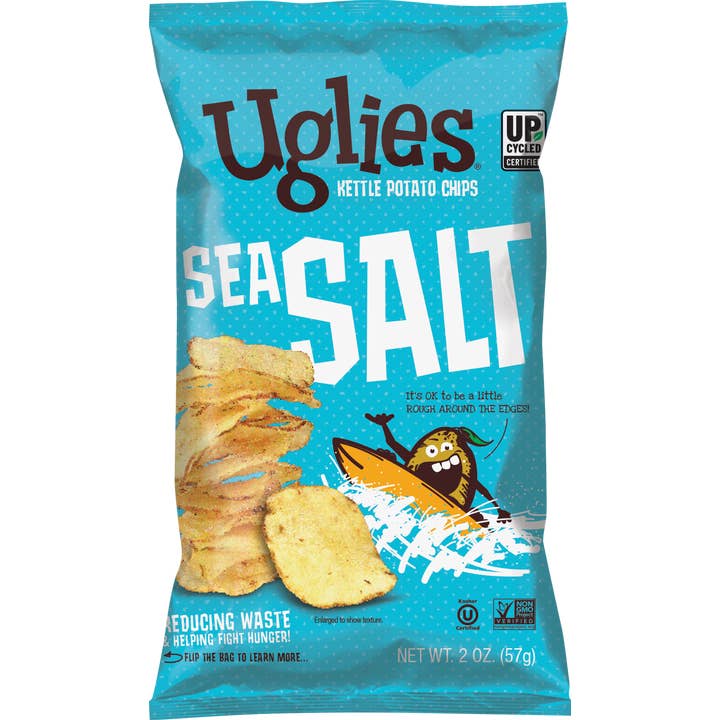 Uglies 2oz Sea Salt Kettle Cooked Potato Chips and other Purchase Wholesale pretzel salt. Free Returns & Net 60 Terms on Faire trending on Faire.