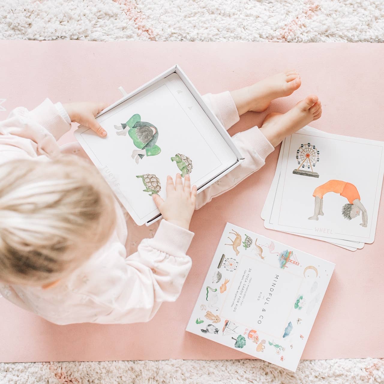 Mindful and Co Kids - Vendita all'ingrosso Carte didattiche - Bambini e neonati - Carte Yoga Flash7