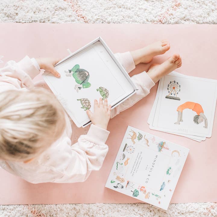 Mindful and Co Kids - Wholesale Learning cards – Child & baby - Yoga Flash Cards7