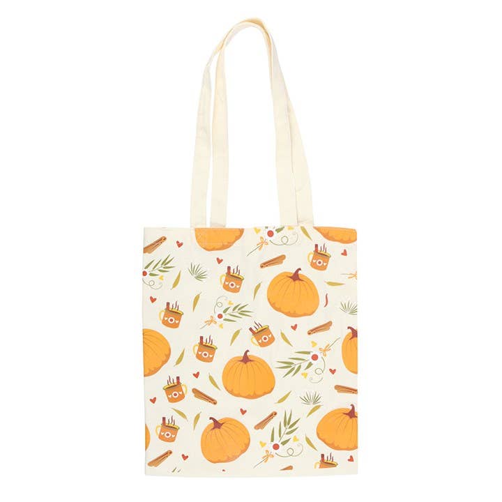 Something Different Wholesale – wholesale Tote bag – Women's – Autumn Days Print Polycotton Tote Bag1