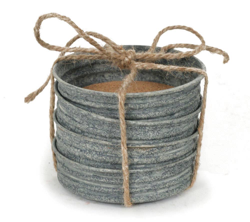 CTW Home Collection - Wholesale Coasters - Set of Four Mason Jar Lid Coasters1