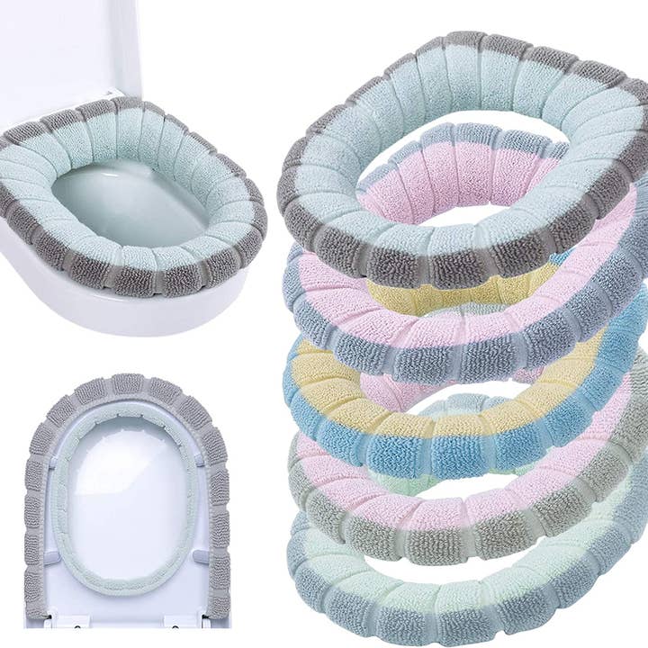 JSBlueRidge Toys - Wholesale Toilet Seat Cover - Toilet Seat Covers Washable Soft Fabric In Bulk
