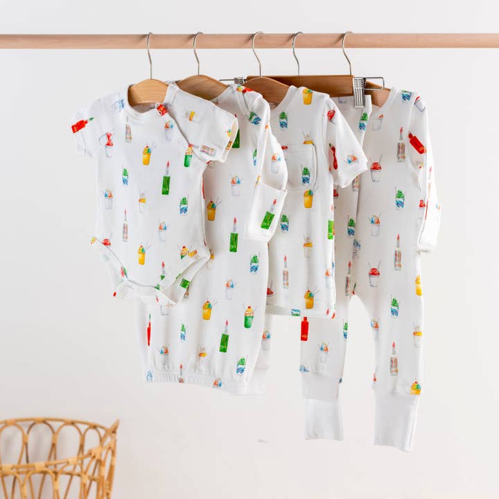 Nola Tawk – Großhandel Schlafanzug-Set – Kinder – Sugar, Ice, & Everything Nice Pyjama-Set aus Bio-Baumwolle4